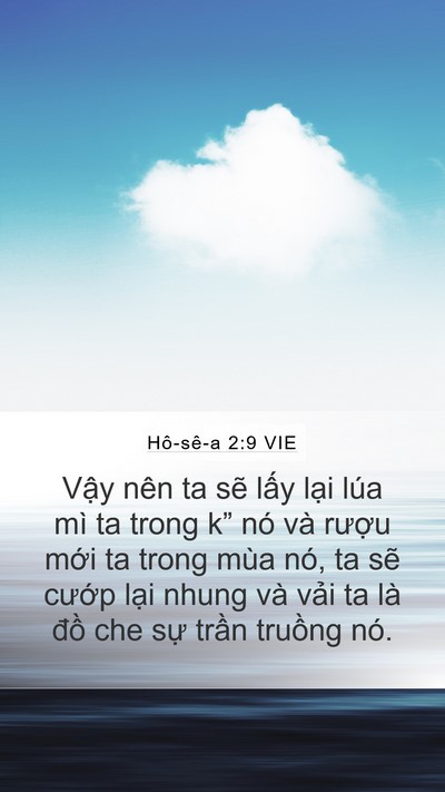 Hô-sê-a 2:9 VIE Bible Verse Image