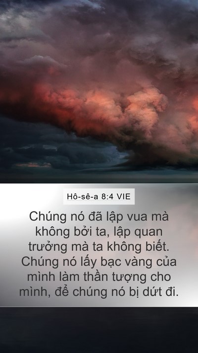 Hô-sê-a 8:4 VIE Bible Verse Image