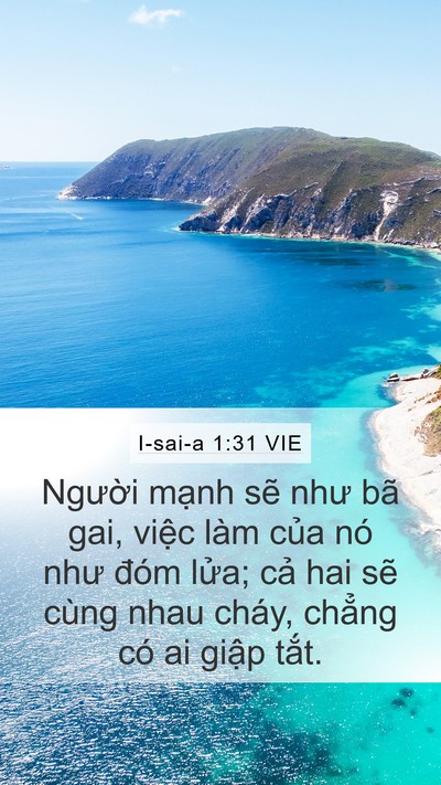 I-sai-a 1:31 VIE Bible Verse Image
