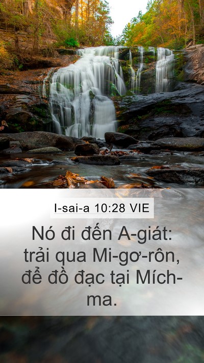 I-sai-a 10:28 VIE Bible Verse Image
