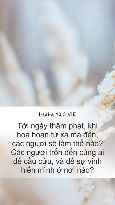 I-sai-a 10:3 VIE Bible Verse Image