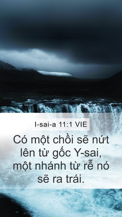 I-sai-a 11:1 VIE Bible Verse Image