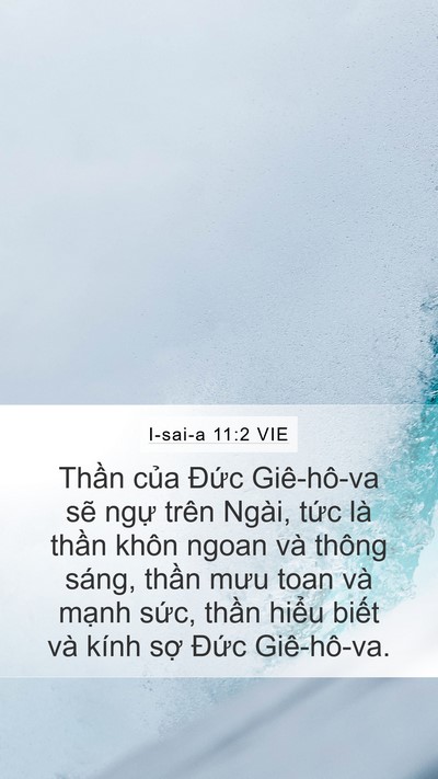 I-sai-a 11:2 VIE Bible Verse Image