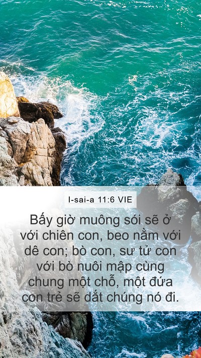 I-sai-a 11:6 VIE Bible Verse Image