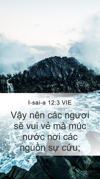 I-sai-a 12:3 VIE Bible Verse Image