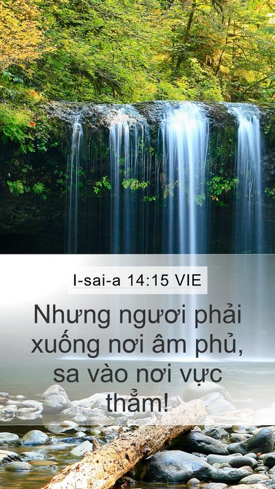 I-sai-a 14:15 VIE Bible Verse Image