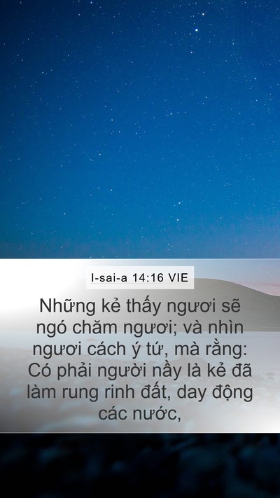 I-sai-a 14:16 VIE Bible Verse Image