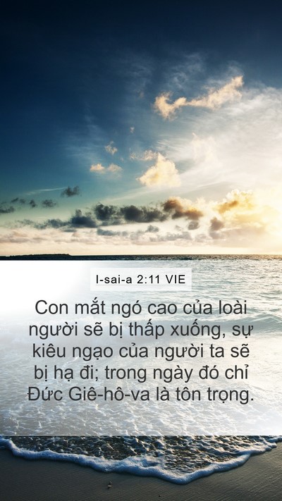 I-sai-a 2:11 VIE Bible Verse Image