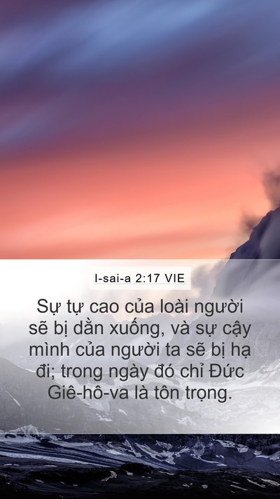 I-sai-a 2:17 VIE Bible Verse Image