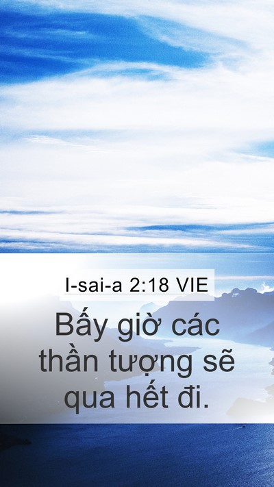 I-sai-a 2:18 VIE Bible Verse Image