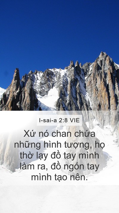 I-sai-a 2:8 VIE Bible Verse Image
