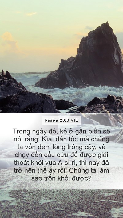 I-sai-a 20:6 VIE Bible Verse Image