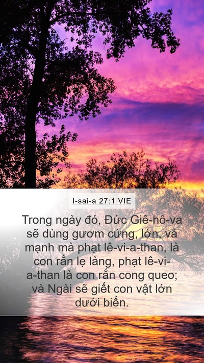 I-sai-a 27:1 VIE Bible Verse Image