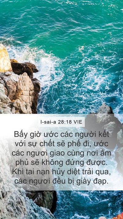 I-sai-a 28:18 VIE Bible Verse Image