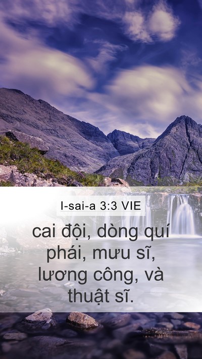 I-sai-a 3:3 VIE Bible Verse Image