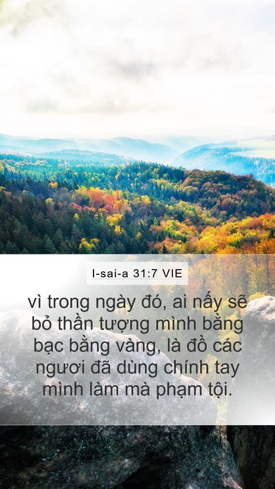 I-sai-a 31:7 VIE Bible Verse Image