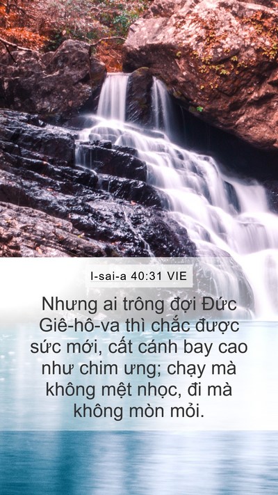 I-sai-a 40:31 VIE Bible Verse Image