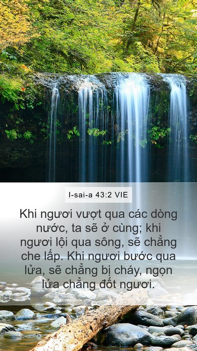 I-sai-a 43:2 VIE Bible Verse Image