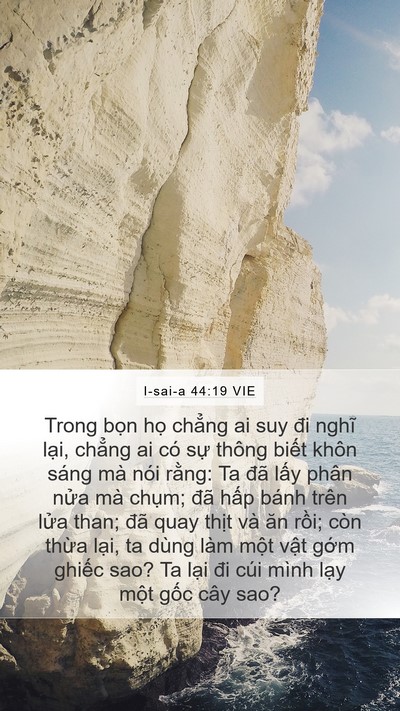 I-sai-a 44:19 VIE Bible Verse Image