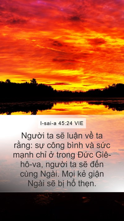 I-sai-a 45:24 VIE Bible Verse Image
