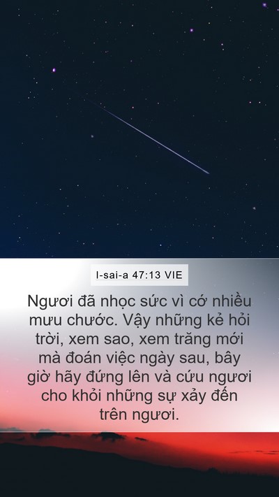 I-sai-a 47:13 VIE Bible Verse Image
