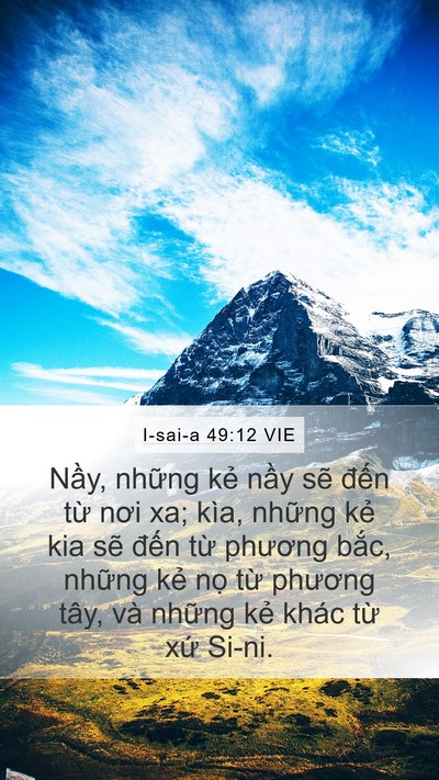 I-sai-a 49:12 VIE Bible Verse Image