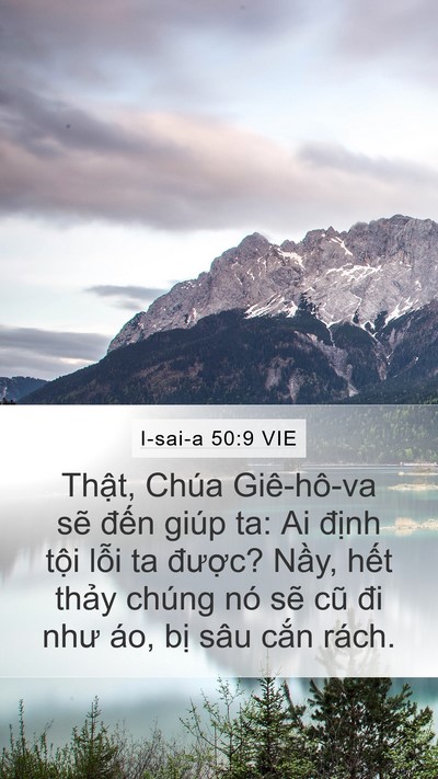 I-sai-a 50:9 VIE Bible Verse Image