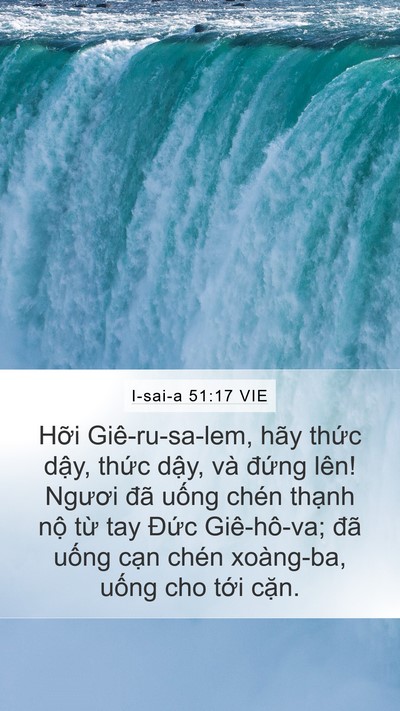 I-sai-a 51:17 VIE Bible Verse Image