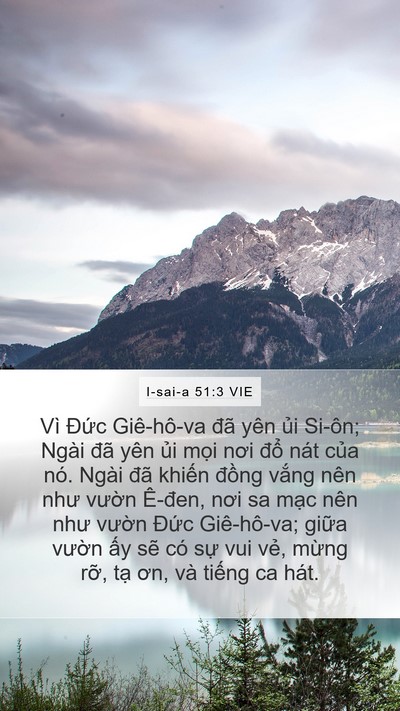 I-sai-a 51:3 VIE Bible Verse Image