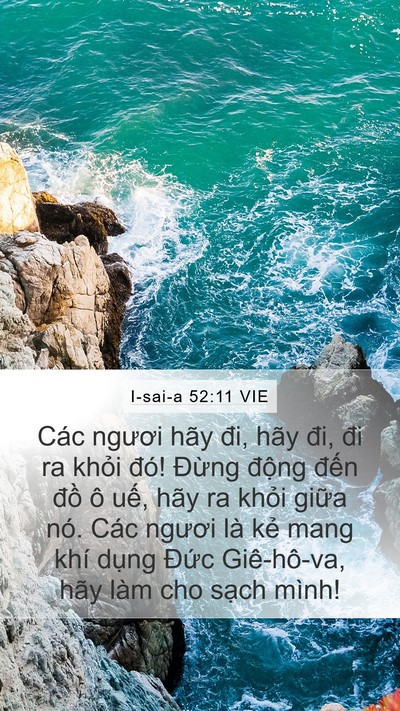 I-sai-a 52:11 VIE Bible Verse Image