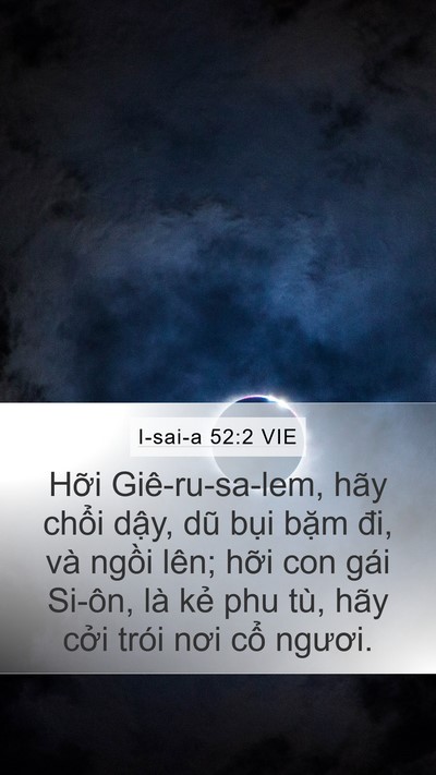 I-sai-a 52:2 VIE Bible Verse Image