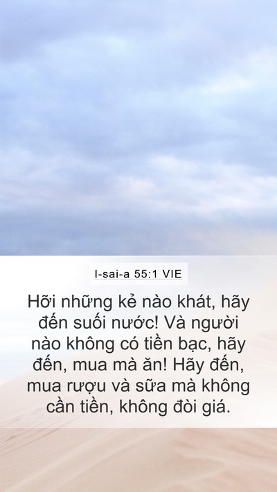I-sai-a 55:1 VIE Bible Verse Image