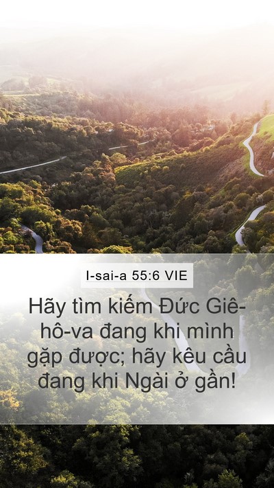 I-sai-a 55:6 VIE Bible Verse Image