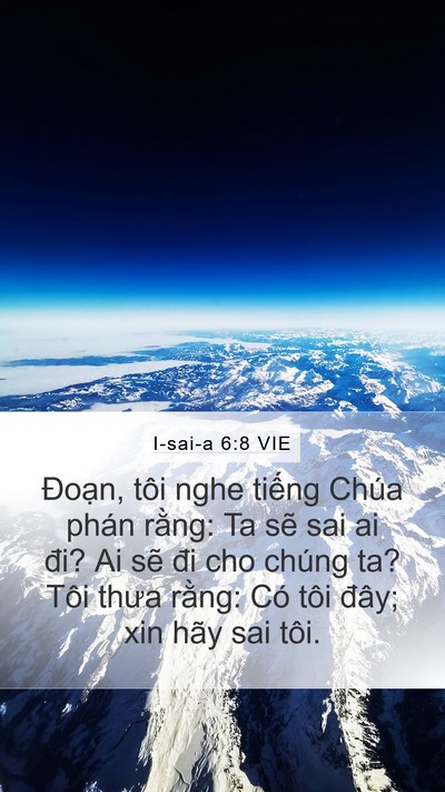 I-sai-a 6:8 VIE Bible Verse Image