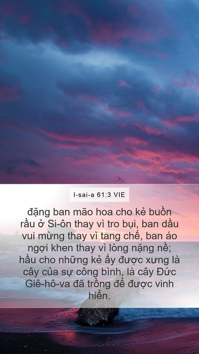 I-sai-a 61:3 VIE Bible Verse Image