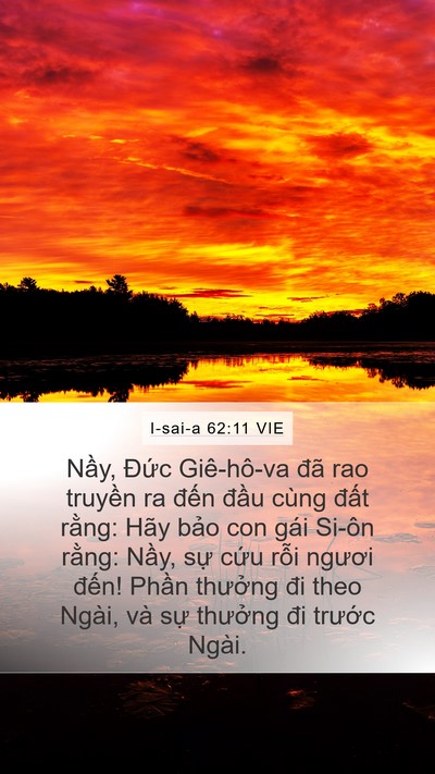 I-sai-a 62:11 VIE Bible Verse Image