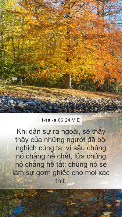 I-sai-a 66:24 VIE Bible Verse Image