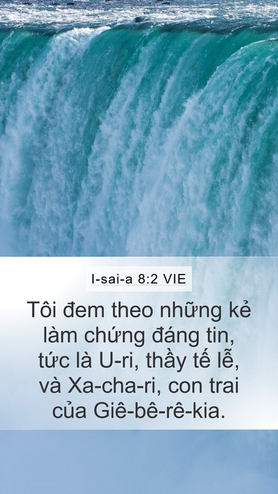 I-sai-a 8:2 VIE Bible Verse Image