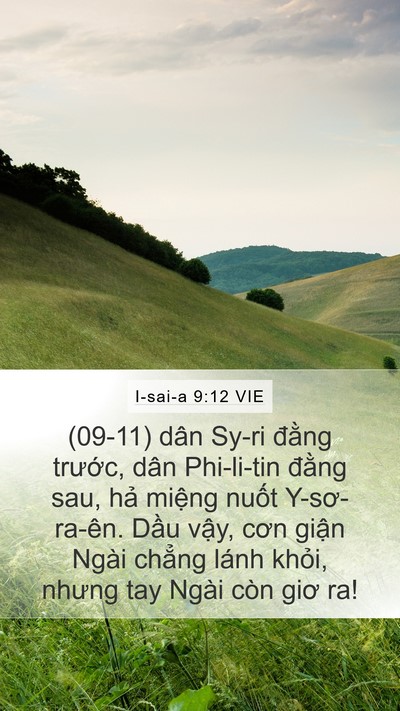 I-sai-a 9:12 VIE Bible Verse Image