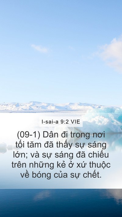 I-sai-a 9:2 VIE Bible Verse Image