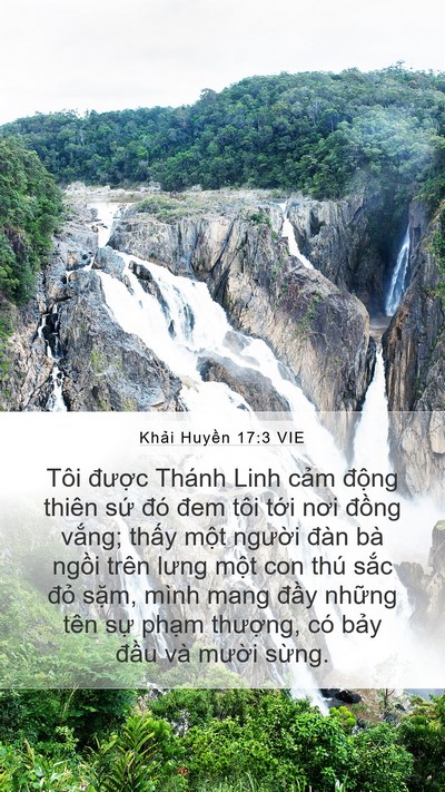 Khải Huyền 17:3 VIE Bible Verse Image