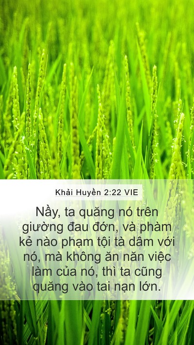 Khải Huyền 2:22 VIE Bible Verse Image