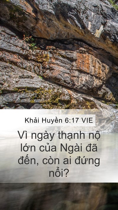 Khải Huyền 6:17 VIE Bible Verse Image