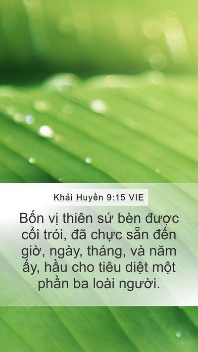 Khải Huyền 9:15 VIE Bible Verse Image