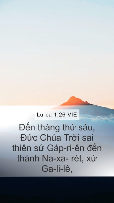 Lu-ca 1:26 VIE Bible Verse Image