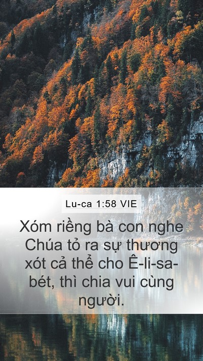 Lu-ca 1:58 VIE Bible Verse Image