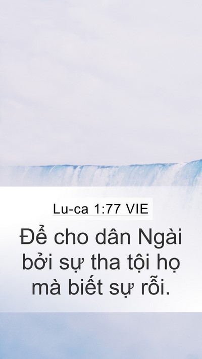 Lu-ca 1:77 VIE Bible Verse Image