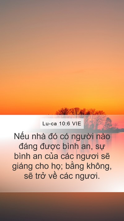 Lu-ca 10:6 VIE Bible Verse Image