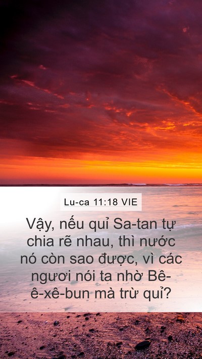 Lu-ca 11:18 VIE Bible Verse Image