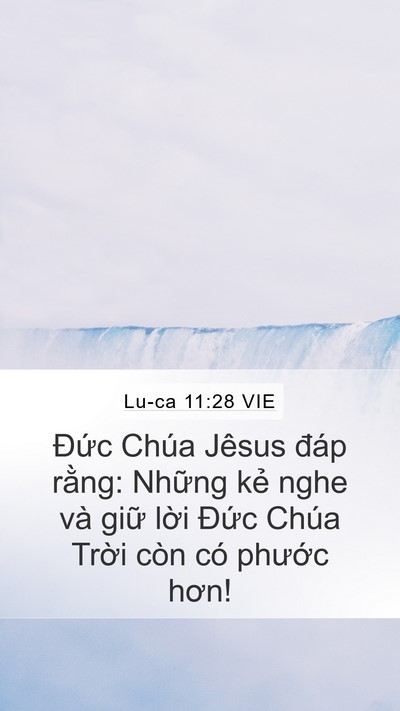 Lu-ca 11:28 VIE Bible Verse Image